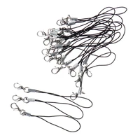 10 pcs lanyard lariat cords lobster clasp rope keychains hooks mobile phone strap charms keyring bag accessories key ring
