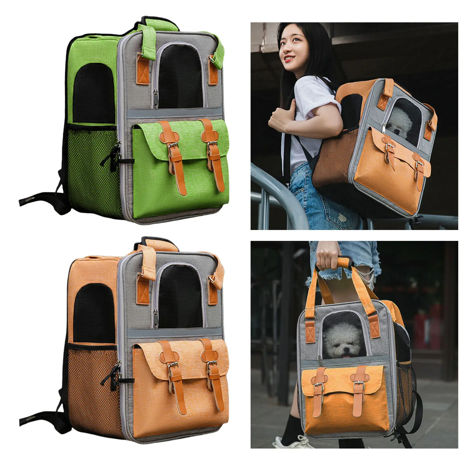 

Pet Cat Carrier Backpack Breathable Travel Outdoor Shoulder Bag Handbag For Small Dog Cat Portable Carrying Bag Pet Supplies