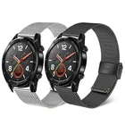 Ремешок для Huawei Watch 3 3 Pro GT 2 Pro, сетчатый Браслет Миланская петля для GT 2e GT 2 46 мм Honor GS Pro Dream, 22 мм