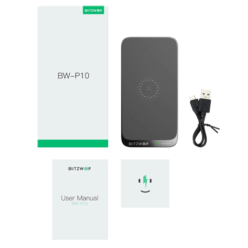 blitzwolf bwp10 10000mah qc3 0 pd18w power bank 10w wireless charger with 4 outputs for iphone xs for switch for xiaomi s10 s10 free global shipping