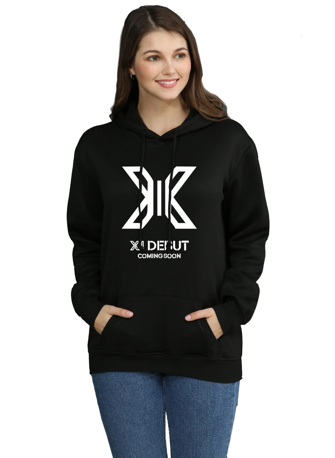 

KPOP X1 Group Sweatshirt Hoodies Women Persona Yohan Minhee Dongpyo Autograph Oversized Hoodie Clothes Merchandise