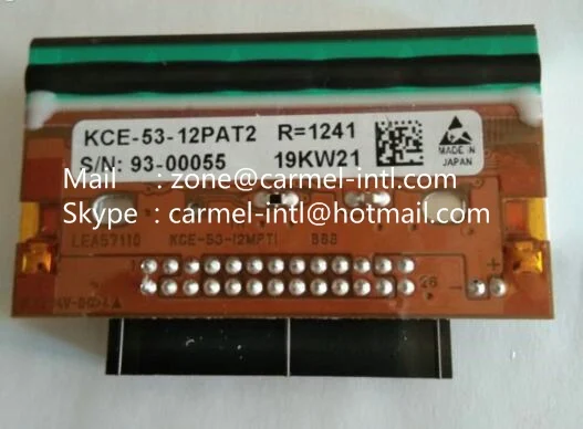 Новинка оригинальная печатающая головка Edios VIDEOJET/ICE/LINX 53 мм для этикеток KCE 12PAJ1 215984