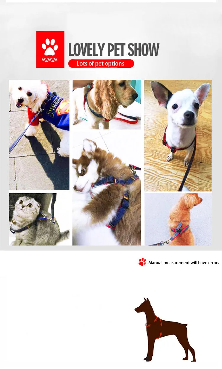 Поводок для собак летний в ковбойском стиле подходит всех типов | Дом и сад