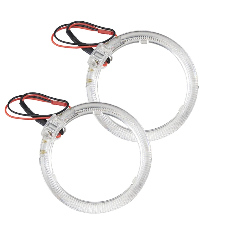 

2pcs 12V 6W 720 LM 100mm LED Light Guide Angel Eyes Halo Rings for Car Truck Motorcycle Headlight Retrofit Red Lighting Effect