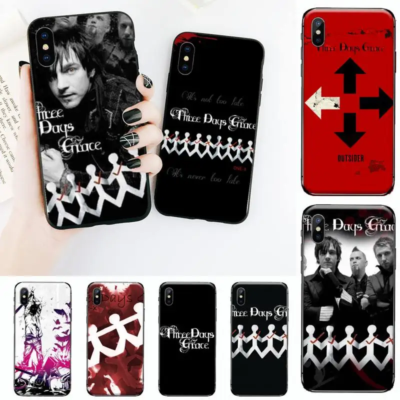 Three days grace для мобильного телефона чехлы iPhone 11 12 Ipad мини iPad pro XS MAX 8 7 6 6S Plus X 5S SE 2020