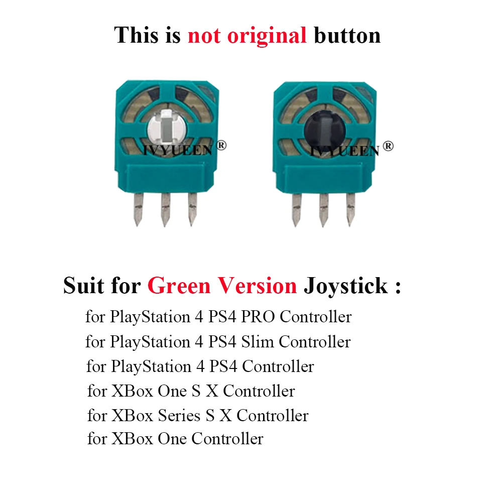 Сменный триммер IVYUEEN 3D 100 для контроллера Dualshock 4 PS4 аналоговый датчик оси XBOX ONE X S