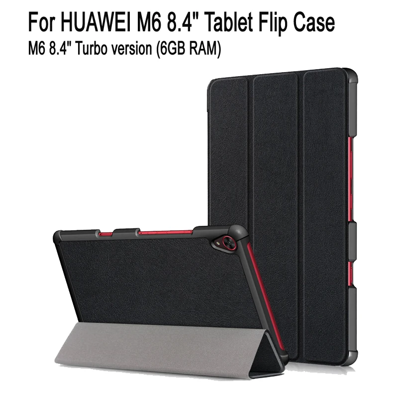 Кожаный флип чехол для HUAWEI Mediapad M6 8 4 дюйма турбо планшета и книги подставка