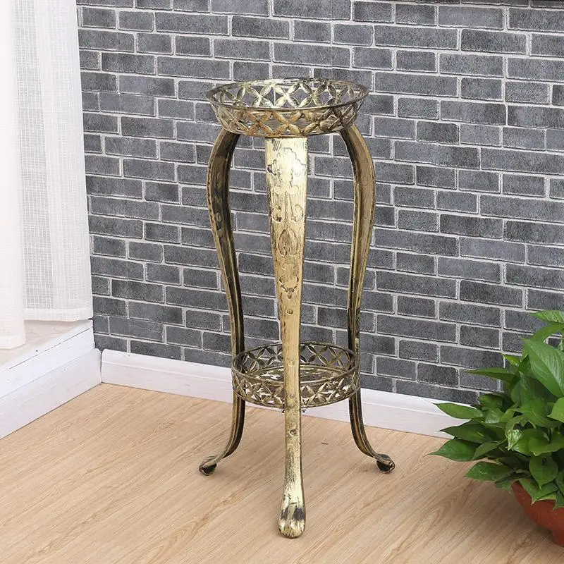 Стойка для цветов в Европейском стиле многоуровневая железная стойка цветочных