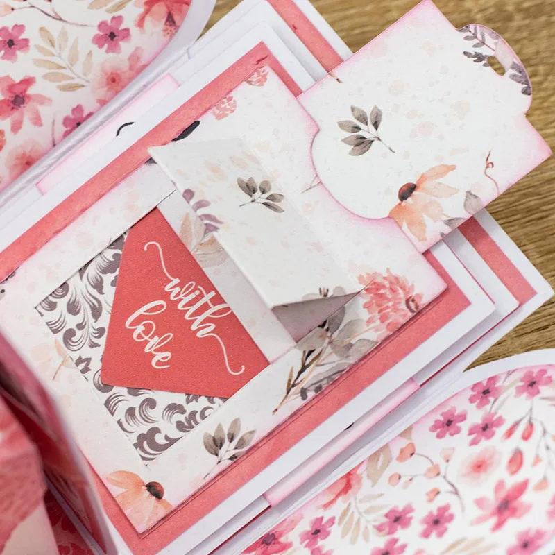 Слайдер механизм коробка металлические Вырубные штампы Сделай Сам альбом для