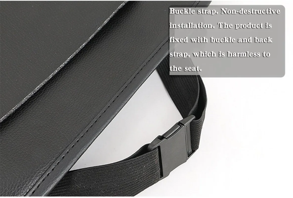 PU Leather Car Seat Back Organizer Vehicle Storage Bag Phone Cup Tablet Holder Protector for Kids Accessories | Автомобили и