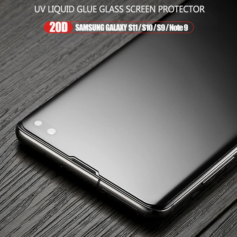 Защитное стекло для Samsung Galaxy S11 Plus S11e S10 Note 10 9 S9 S8 | Мобильные телефоны и аксессуары