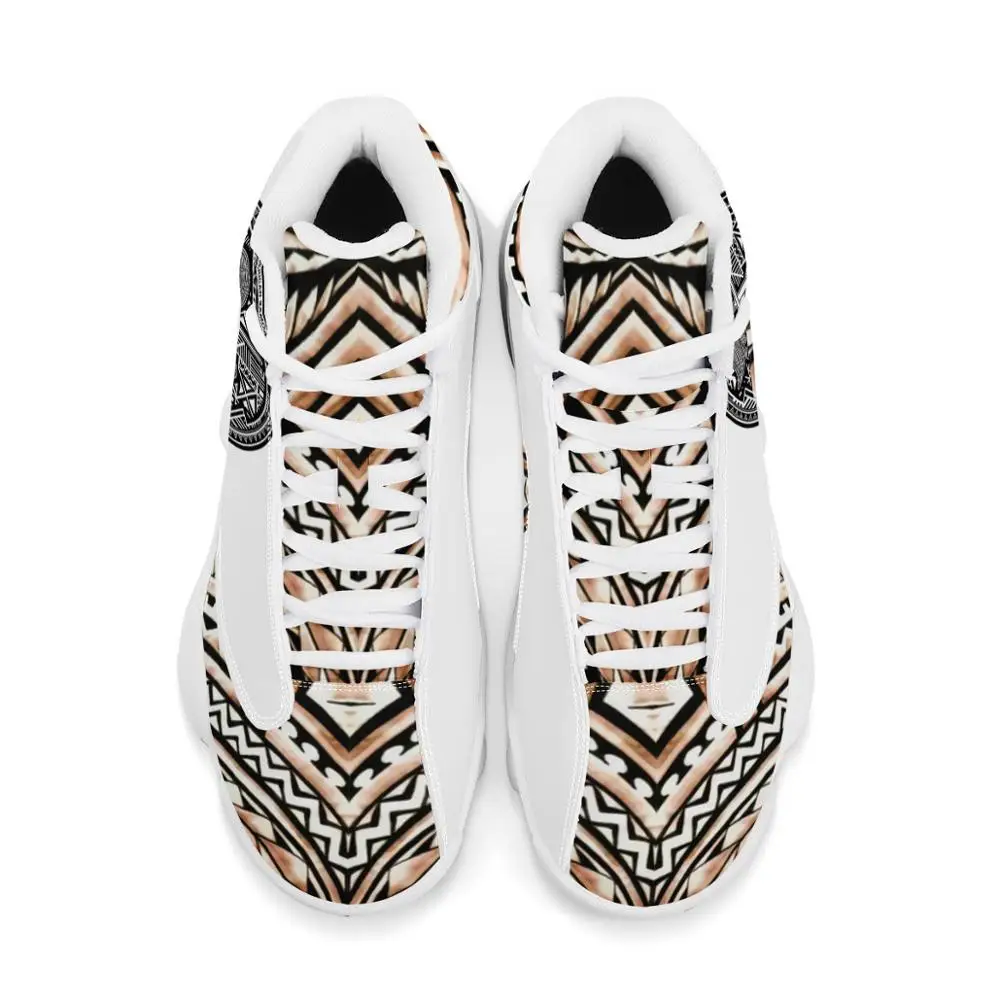 Роскошные Дизайнерские полинезийские кроссовки для мальчиков в стиле племени