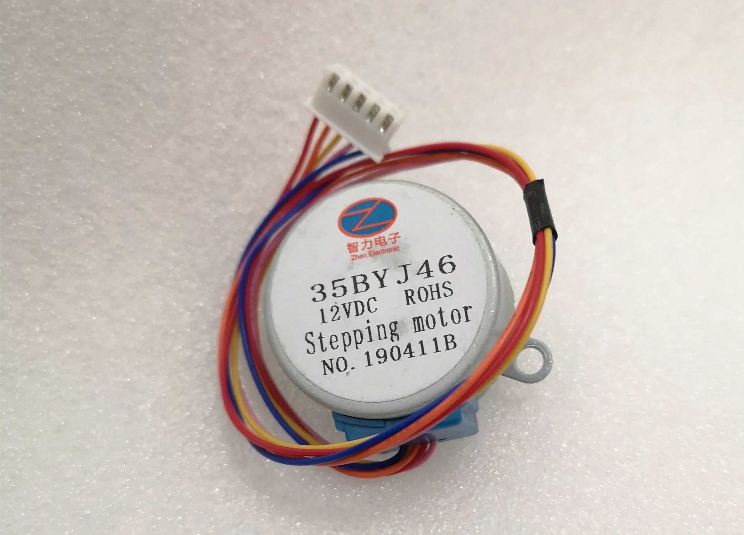 Шаговый двигатель 35BYJ46 12 В постоянного тока 1/85 ccw PM шаговый 130 Ом микро