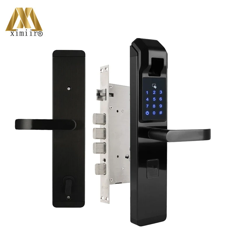 Дверной замок S903 с биометрической разблокировкой по отпечатку пальца умный