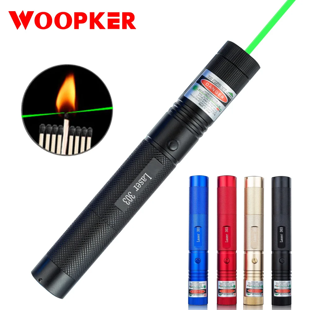 Лазерная указка высокой мощности лазерный прицел 303 ручка с регулируемым фокусом
