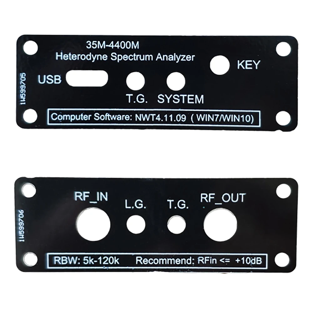 USB LTDZ 35 4400M анализатор спектра с модулем источника слежения RF частота домена