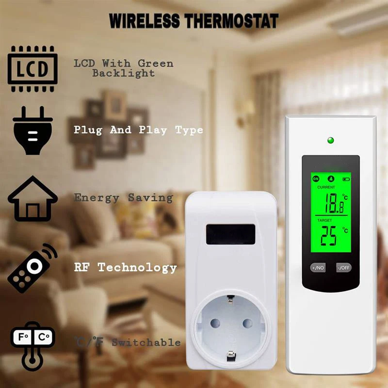 Беспроводной цифровой термостат с Wi-Fi Контроллер Температуры комнатного