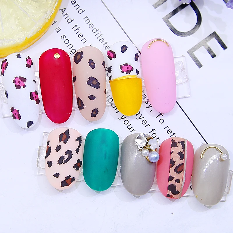 Наклейки для дизайна ногтей Самоклеящиеся украшения наклейки с кошками