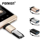 Адаптер FONKEN USB C OTG для планшетов Macbook, Type C-USB3.0, кабель-конвертер, мобильный телефон OTG геймпада, мыши, принтера OTG