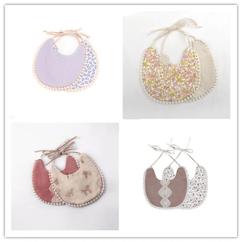 1 предмет хлопковая рубашка для малышей нагрудник кормления ткань младенцы