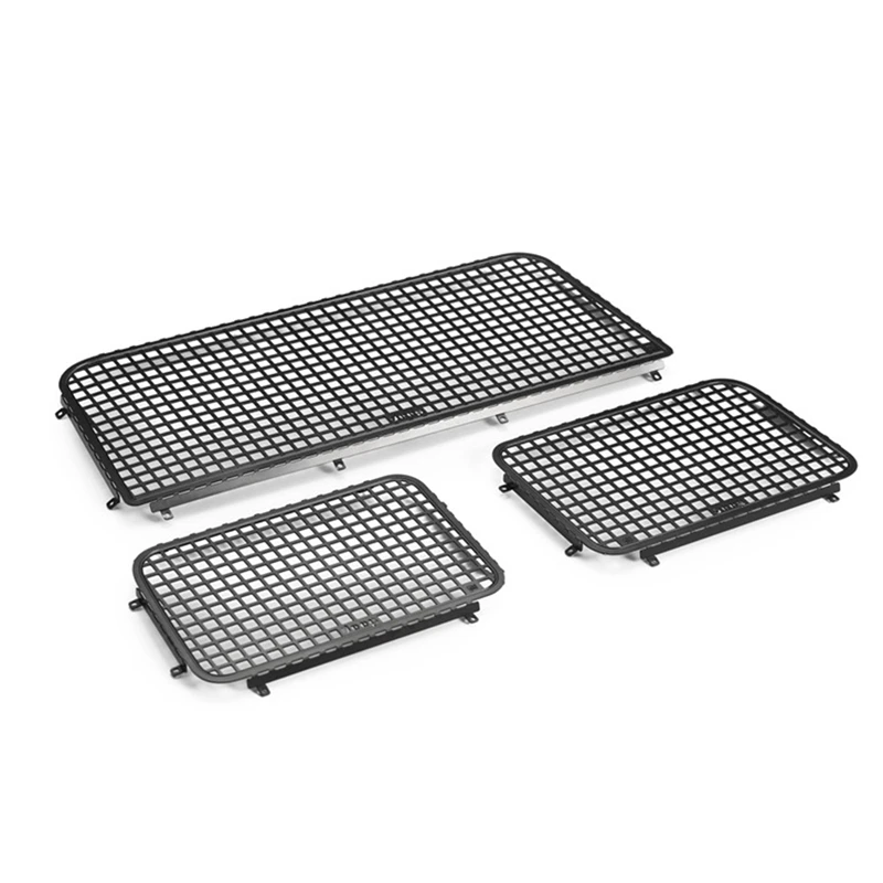 

Stainless Steel Window Mesh Protective Net for 1/10 RC Crawler Car AXIAL SCX10 III AXI03007 Upgrade Accessories