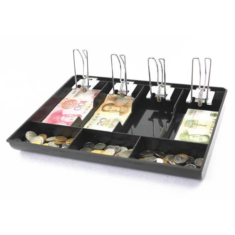 Hard Case Clip Cash Register Box New Classify Store Cashier Coin Drawer Tray Money Counter | Дом и сад