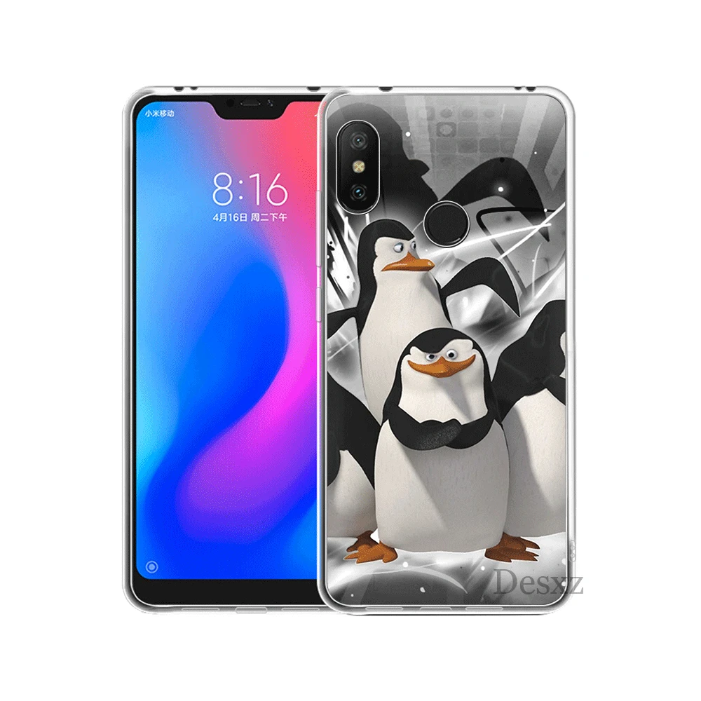 Mobile Phone Case For Redmi 7A K20 7 GO 4 Prime 3S 3 Pro 4A 4X 5 5A Plus 6 6A Hard Cover Penguins Of Madagascar | Мобильные телефоны