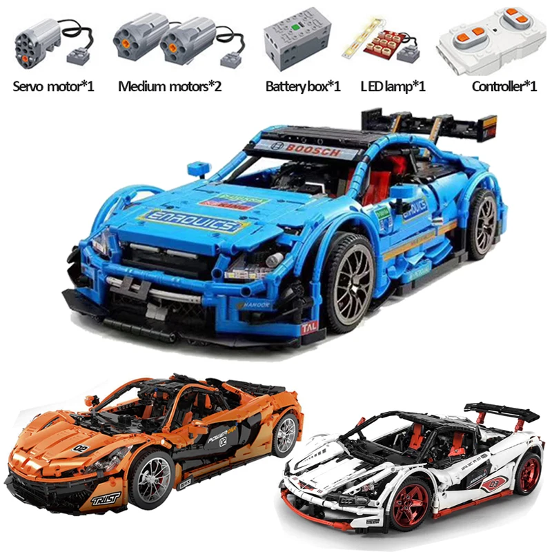 Technic Series MOC 3918 6687 16915 гоночный автомобиль 13067 13073 13090 набор строительных блоков Кирпичи приложение управление RC автомобили