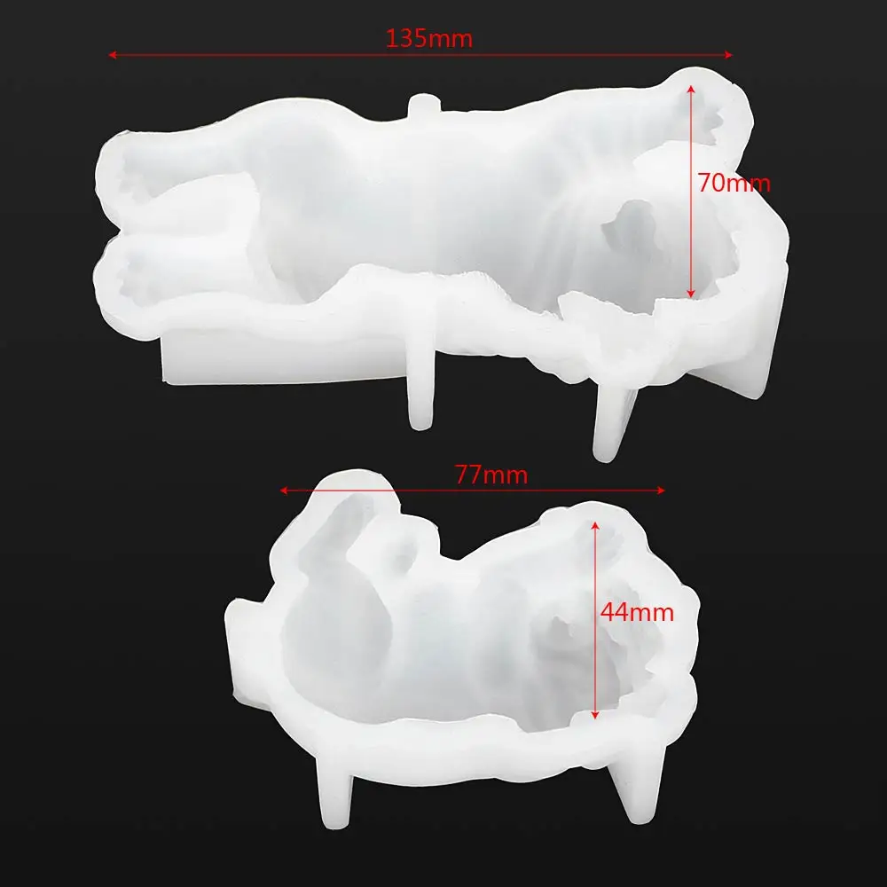 

Cute Dog Mould Kitchen Accessories Gadgets Silicone Cake Mold 3D Cookie Plunger