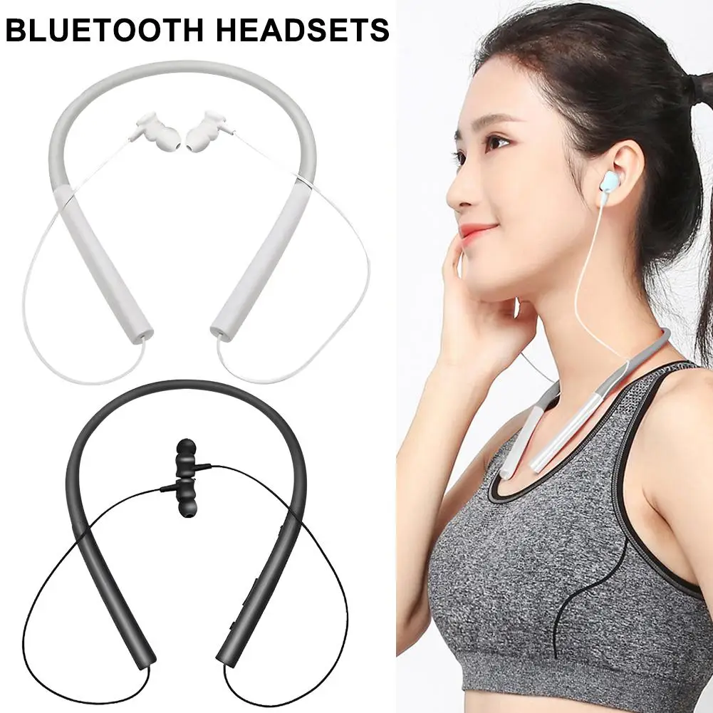 P200 Bluetooth 5 0 наушники спортивные на шею бинауральные HD HiFi Звук магнитные