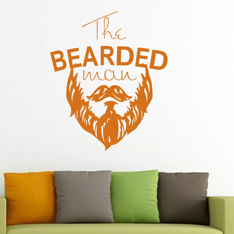 Парикмахерская наклейка на хлеб Виниловая стену украшение для окон стрижка