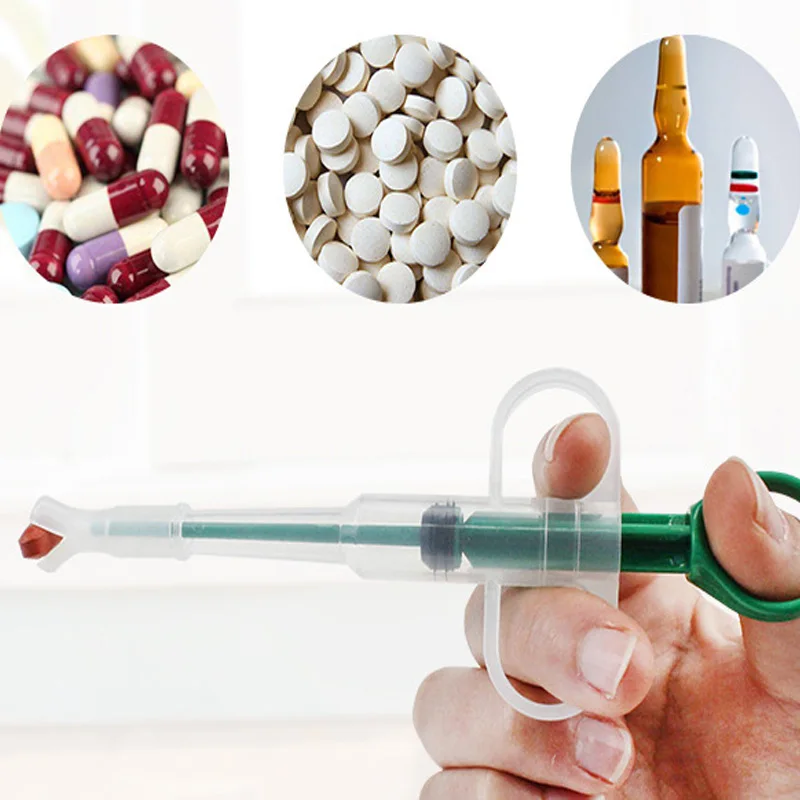 1 шт. набор для кормления собак кошек щенков дозатор таблеток | Дом и сад