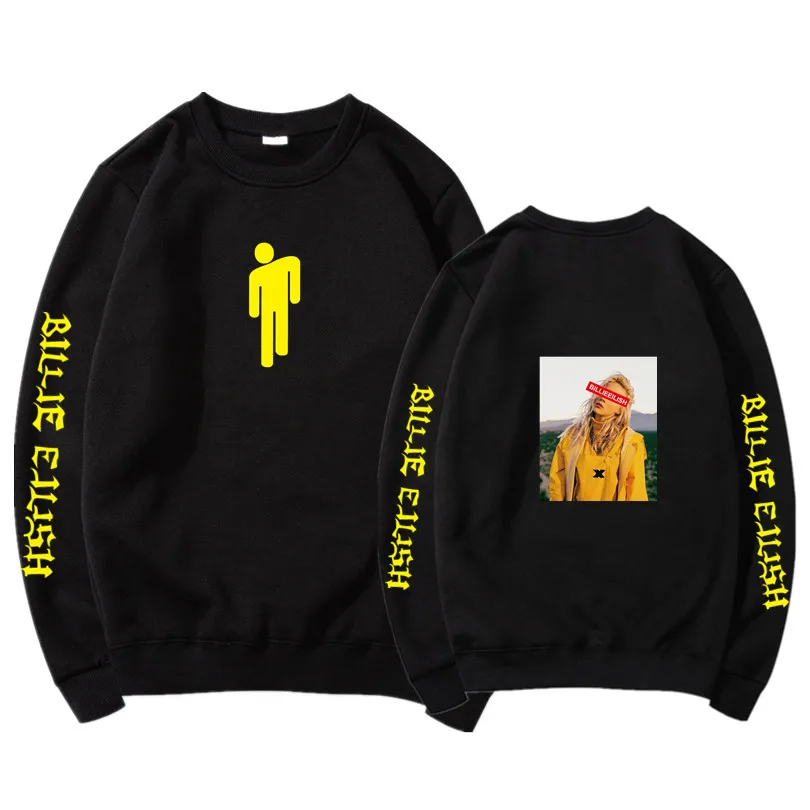 Billie Eilish Женская и мужская весенняя одежда 2019 горячая Распродажа монолитные