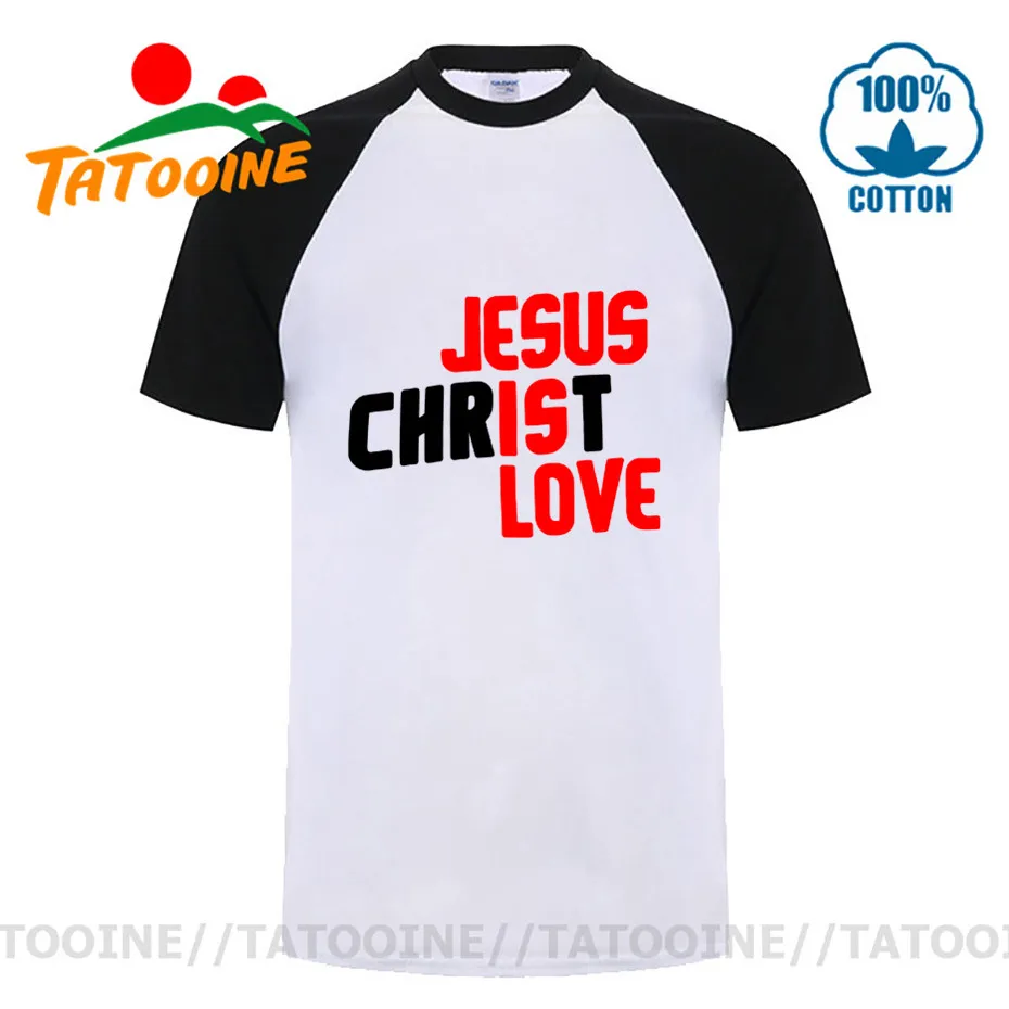 Tatooine Jesus Christ Love T shirt men Funny Jesue is T-shirt Christian Tee Real Prayer tshirt Leisure Clothing | Мужская одежда