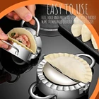 2 шт.компл. форма для пельменей из нержавеющей стали для пирога равиоли кухонные Кондитерские инструменты домашняя кухня устройство для пельменей форма для резки теста