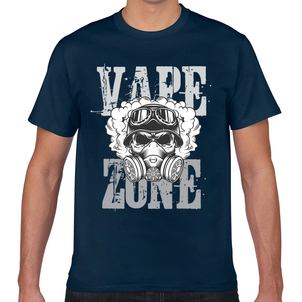 Топы футболки для мужчин vape zone vaper летние Harajuku Geek пользовательские мужские XXX -