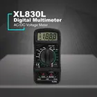 Цифровой мультиметр XL830, тестер с разрешением 1999 отсчетов, True RMS, Бесконтактный индикатор напряжения, силы тока, сопротивления, частоты