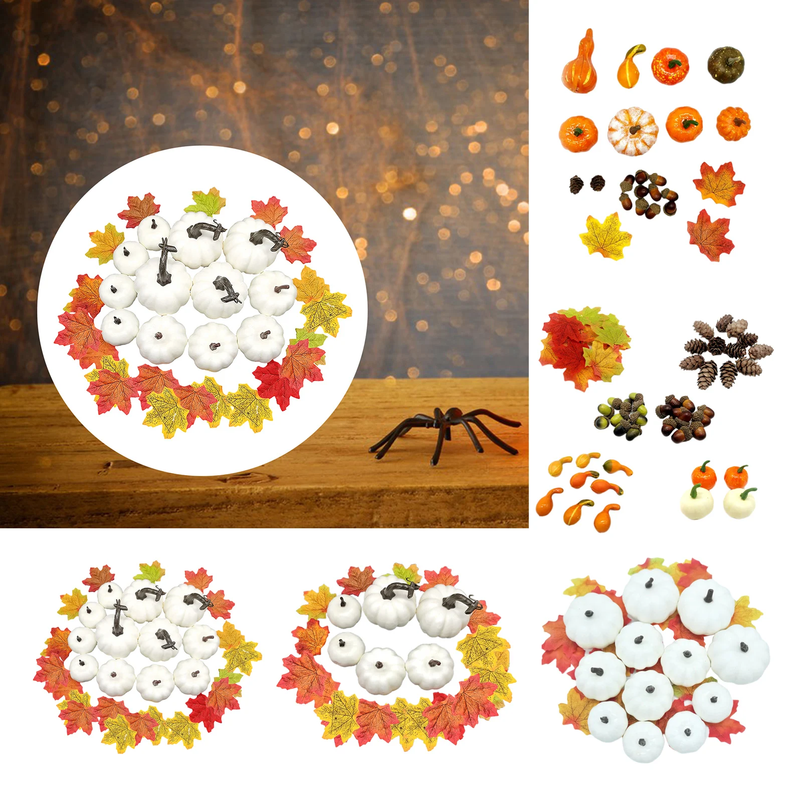 

Harvest Artificial Pumpkin Fall for Fall Party Thanksgiving Seasonal Wedding Decoration Harvest Day Baby Shower Ornament