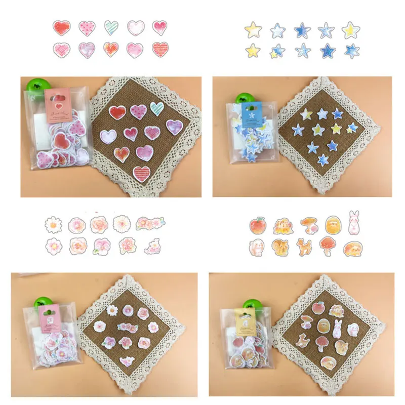 

70 pcs/Lot Cute Mini Paper Sticker Decoration DIY Diary Label Stickers Hot For Scrapbooking Decoration