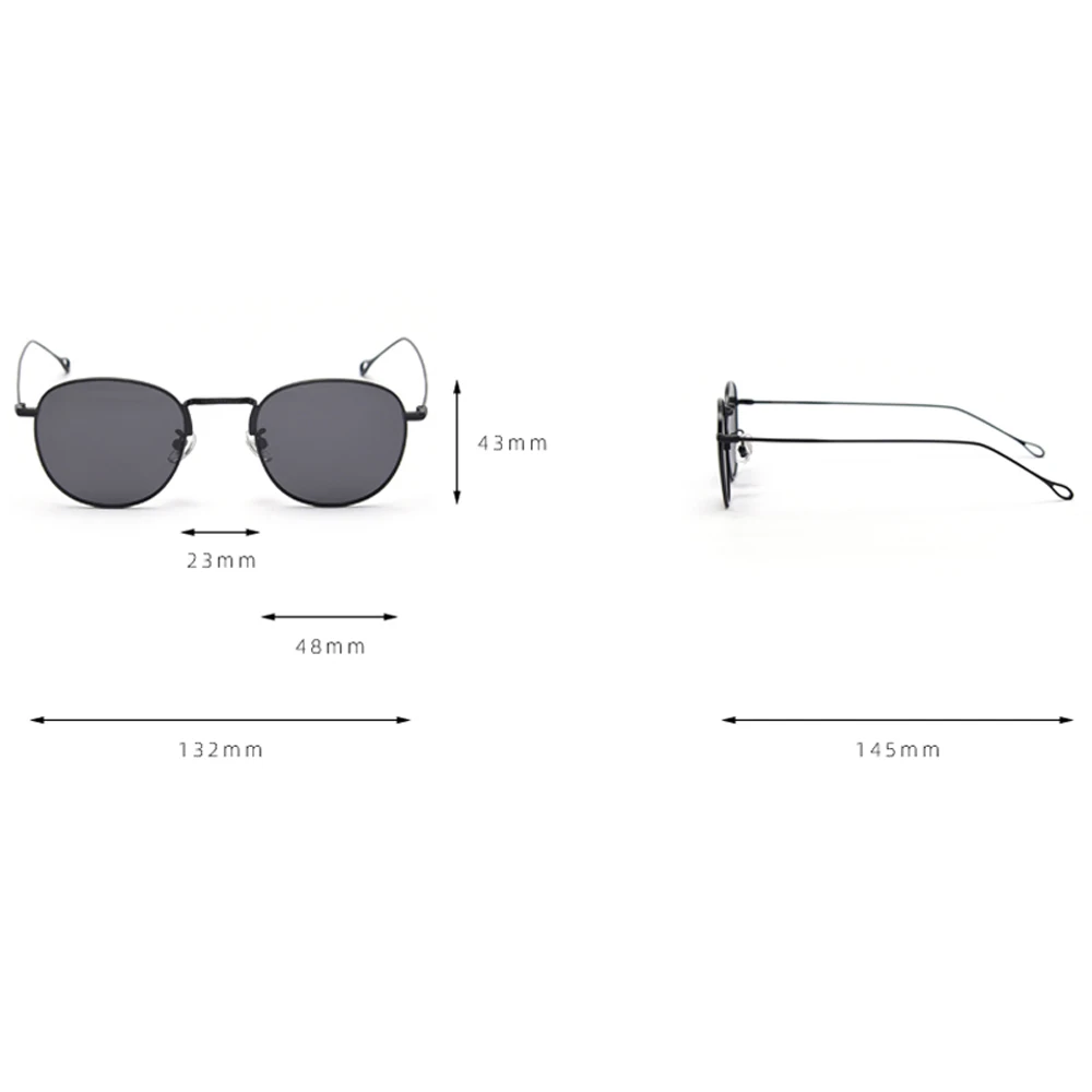 

Peekaboo green yellow uv400 polarized sunglasses for men retro style 2021 round sun glasses vintage metal frame gifts yellow