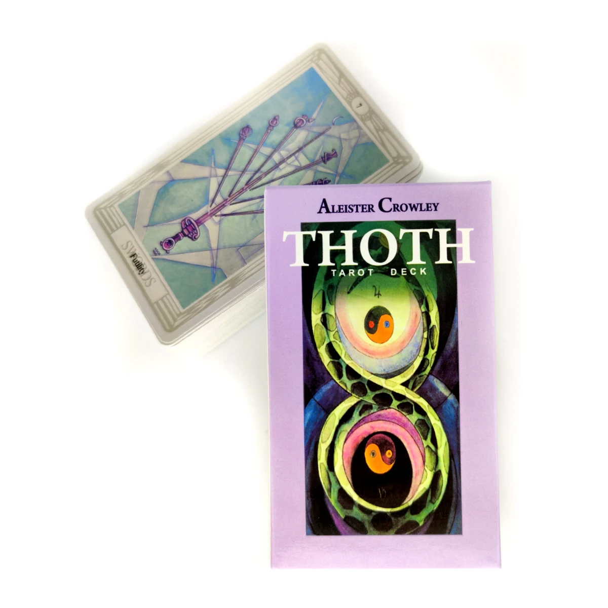 Карты Таро Aleister Crowley Thoth мистическое руководство гадание развлечения настольная