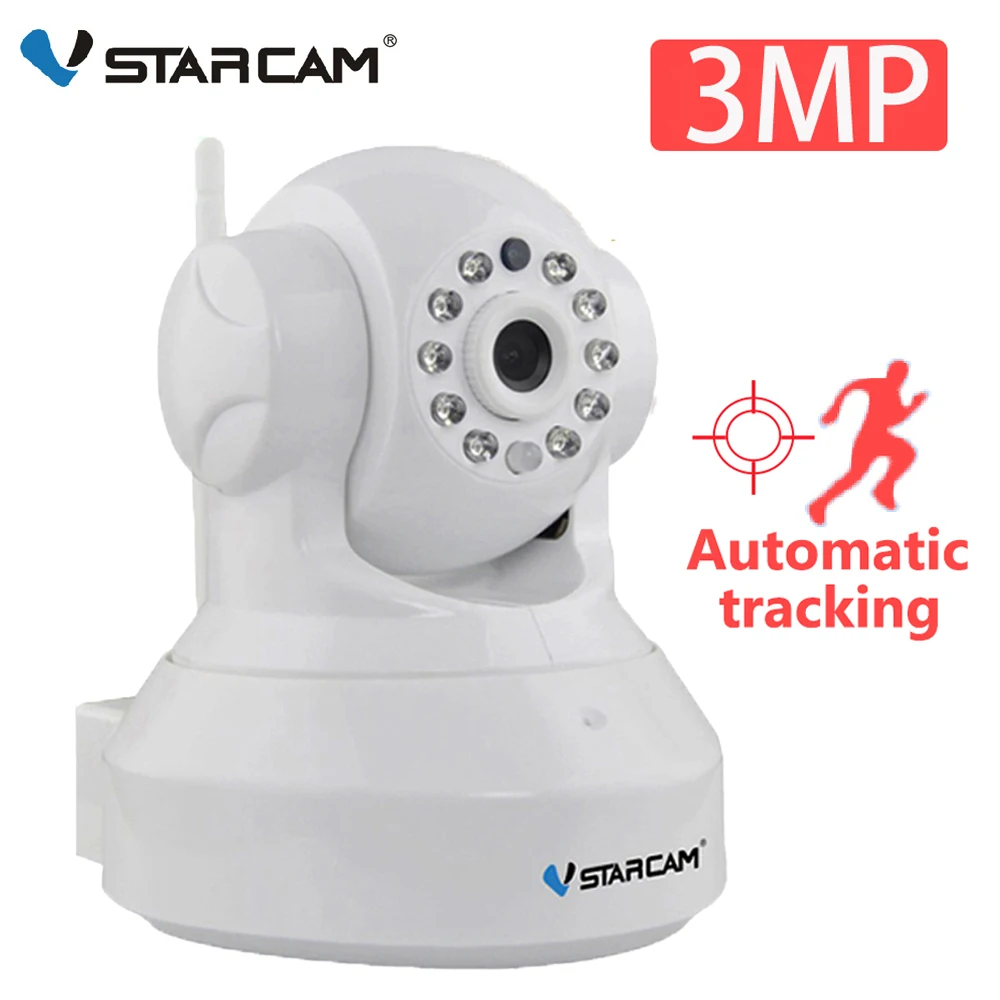 IP камера Vstarcam C37S HD 3 Мп 1080P Wi Fi ночное видение|Камеры видеонаблюдения| |