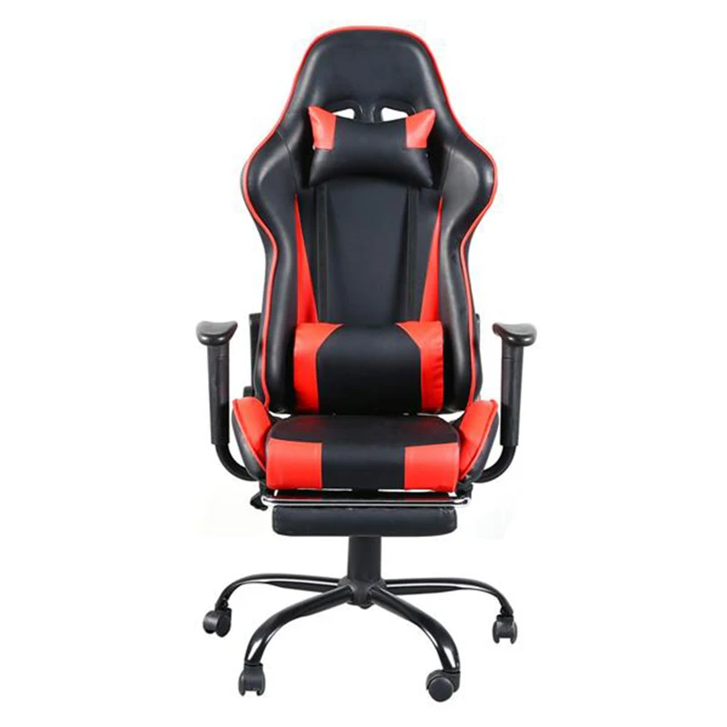 

Офисное кресло, гоночный стул, вращающееся кресло LOL для игр, кресло из искусственной кожи, офисное кресло с подставкой для ног