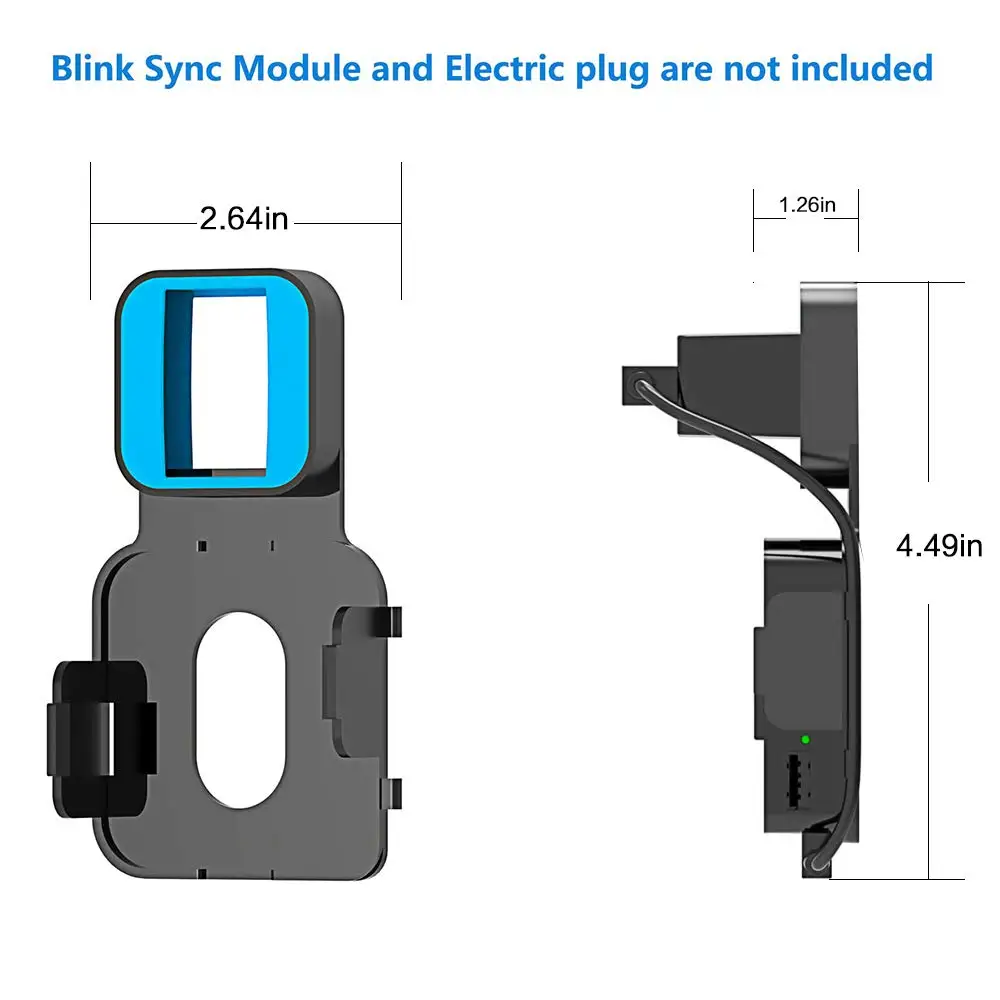 Розетка настенное крепление для модуля мигания синхронизации простой Монтажный
