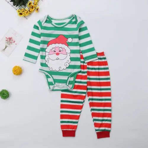 Лидер продаж Рождественский Семейный комплект одинаковых пижам наряды Папа мама