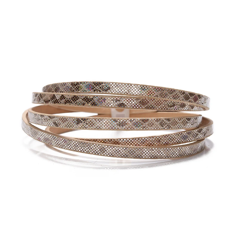 

Fashionable shiny 5mmpu leather necklace jewelry making material bracelet wristband handmade accessories