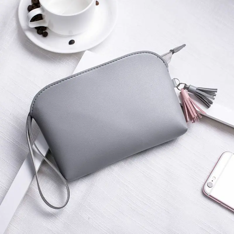 Multifunction PU Leather Wallet Purse Women Luxury Brand Famous Makeup Hand Bag Toiletry Case Pouch Travel Portable | Багаж и сумки
