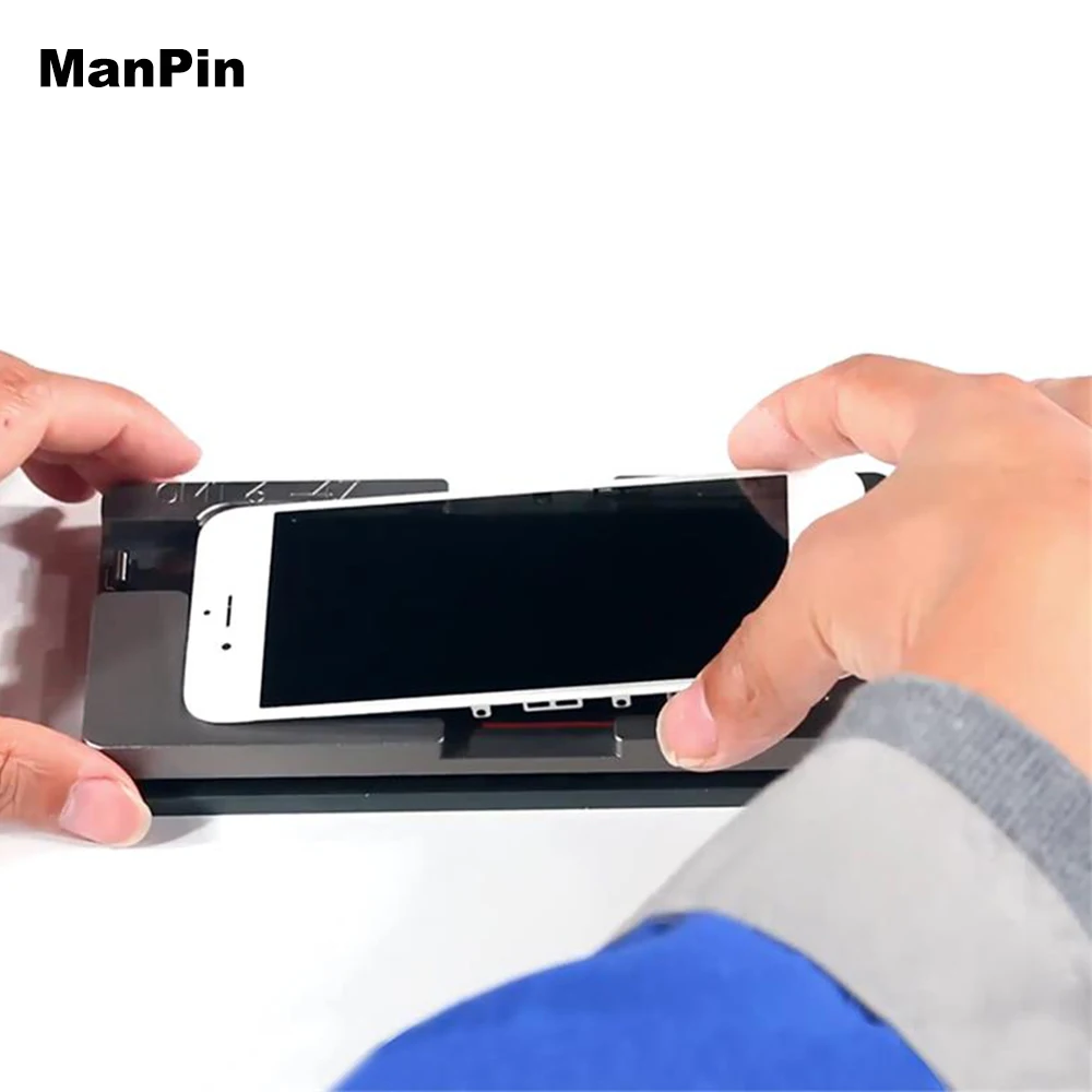 

2in1 Mold For iPhone 11Pro 11 XS Max X XR 8 7 6S LCD Screen Alignment OCA Laminating Holder No Bend Flex Cable Phone Repair Tool