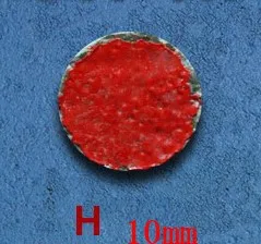 Red H 10mm Ронни О 'лося-PRO советы Профессиональный бильярдным кием наконечник кия, аксессуары для бильярда аксессуары несколько вариантов влагостойкий оптимальные советы - Цвет: Red H 10mm