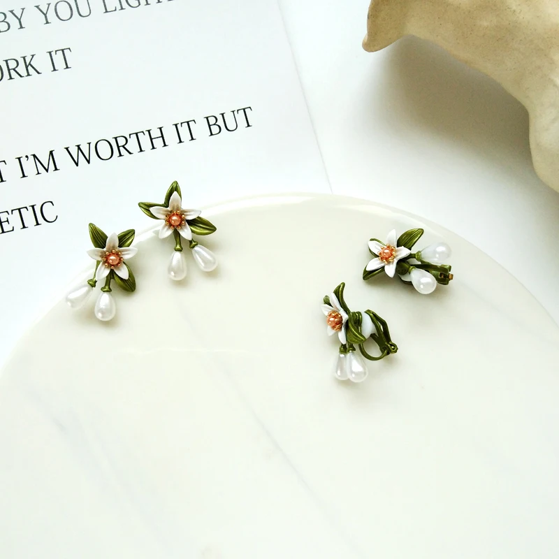 Серьги-капельки TimLee из цинкового сплава